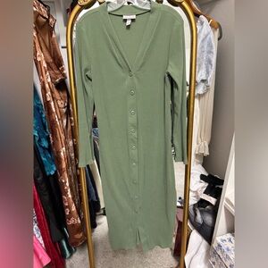 Isabel Maternity by Ingrid & Isabel Sage Long Sleeve Dress